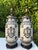 Ivory Vintage Oversized Crackle Glaze Art Pottery Urn Lamps, Pair For Sale - Image 8 of 11