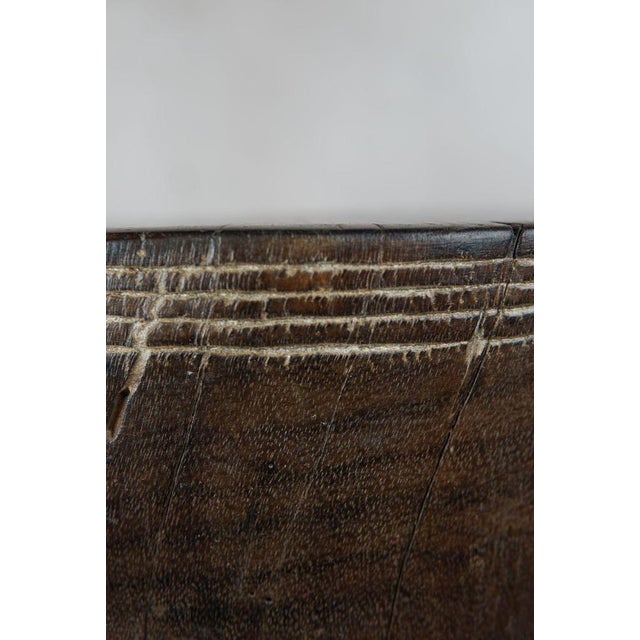 Tapered Wood Side Table, Cameroon For Sale - Image 3 of 5