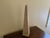 Grand Tour Late 20th Century Neoclassical Marble Obelisk in Variegated Brown and Tan Stone For Sale - Image 3 of 12
