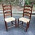 Vintage Classic Ladderback Chairs With Rush Seats For Sale In Atlanta - Image 6 of 6