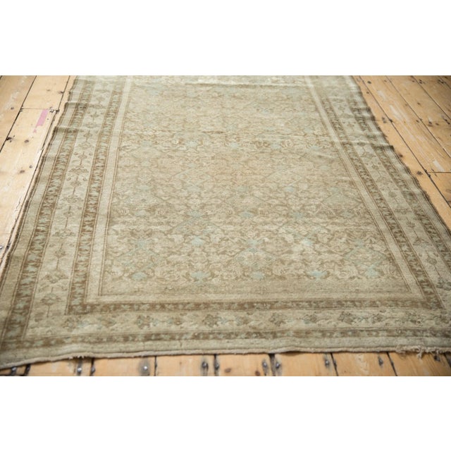 Shabby Chic Antique Distressed Malayer Rug - 4'3" X 6'5" For Sale - Image 3 of 10