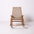 Beige Bentwood Rocking Chair attributed to Ludvik Volak for Drevopodnik Holesov, Former Czechoslovakia, 1960s For Sale - Image 8 of 9