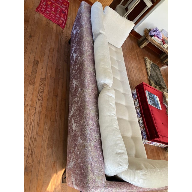 Roche Bobois Large 3 Seater Pagoda Style Sofa For Sale - Image 14 of 14