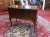 Brown Vintage Lowboy Chest Solid Wood Cherry Small Vanity Dresser For Sale - Image 8 of 9