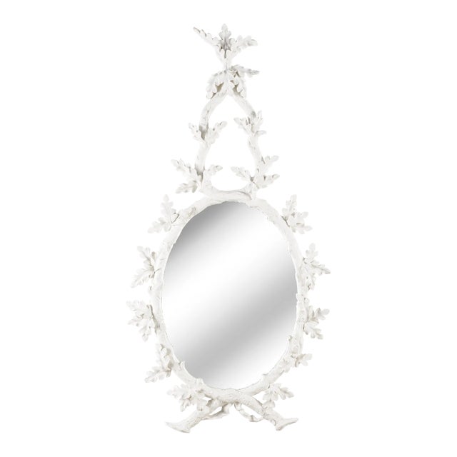 Oakmont Mirror in White For Sale