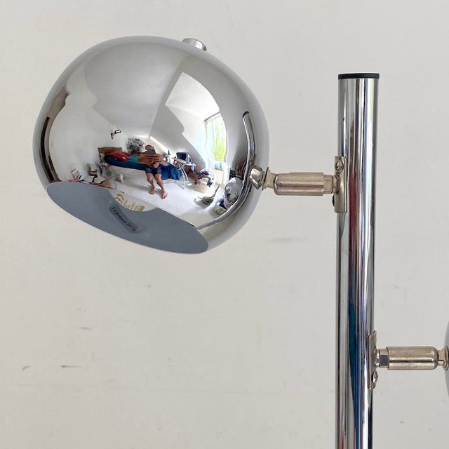 Vintage Chrome Lamp, 1970s For Sale - Image 6 of 7