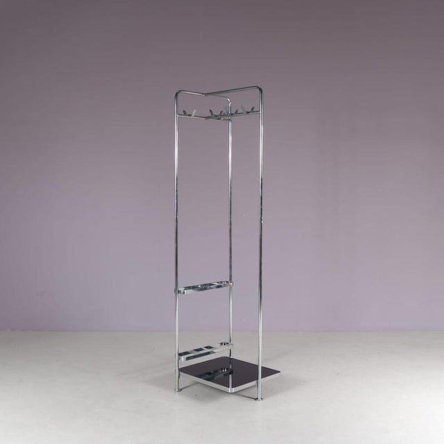 Metal Free Standing Coat Rack by Thonet, Austria, 1980s For Sale - Image 7 of 18
