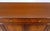 Georgian Flame Mahogany Breakfront Bookcase Butlers Drop Desk Individual Glass For Sale - Image 9 of 12