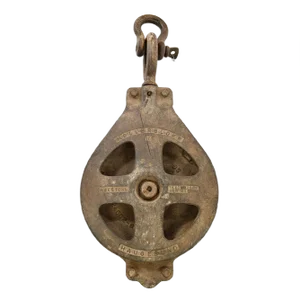 Iron Mollerblokk Boat Pulley