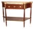 Louis XVI Style Mahogany Console Desserte With Marble Top For Sale