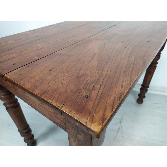 Vintage Bistro Table in Ash For Sale - Image 12 of 18