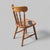 Brown Vintage Ethan Allen Oak Spindle-Back Side Chair For Sale - Image 8 of 10