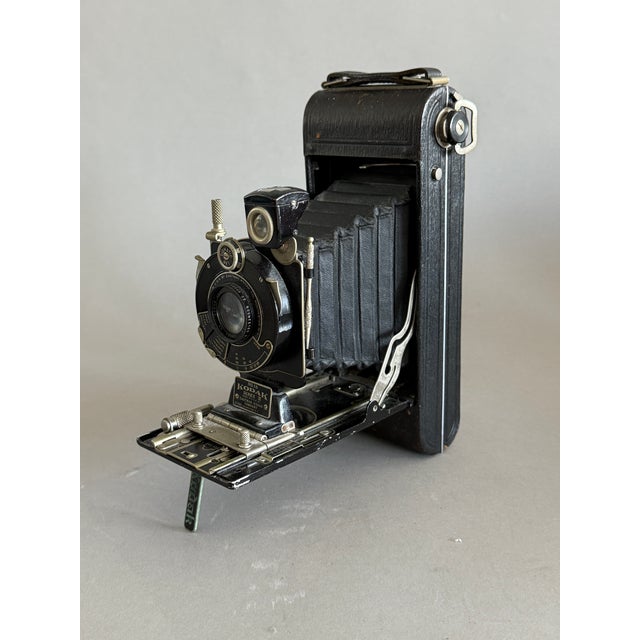 Antique 1914 Kodak Autographic 1a Series III Camera With Case For Sale In Tampa - Image 6 of 15