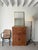 An understated yet stylish vintage wall mirror with a slimline solid brass frame. This rare Mid Century rectangular mirror...