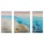 Beach Scene Oil on Canvas Painting in Pastel Colors - 3 Pieces For Sale - Image 13 of 13
