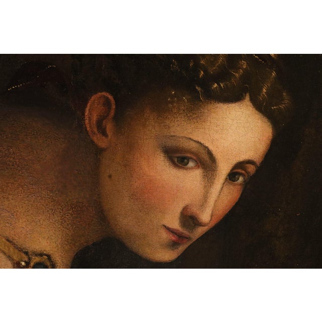 Baroque Camillo Boccaccino, Nude, Venus Cupid Boccaccino, 17th Century, Oil Painting on Canvas, Framed For Sale - Image 3 of 16