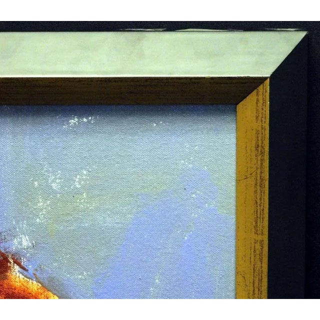 "Spirit Series VII" Original Oil Painting on Canvas by Helen Zarin Hand Signed by the Artist Art Condition: Mint Art Size:...