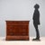 Antique Charles X Chest of 4 Drawers in Walnut and Oak, 19th Century For Sale - Image 3 of 13
