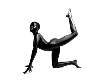 Donn Thompson “Black Body Madonna” Photo Print on Aluminum, Signed and Dated - 40"x30"