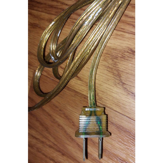 1940s Fragonard M. Langbroek Signed Rococo Ceramic Table Lamp For Sale In Orlando - Image 6 of 6