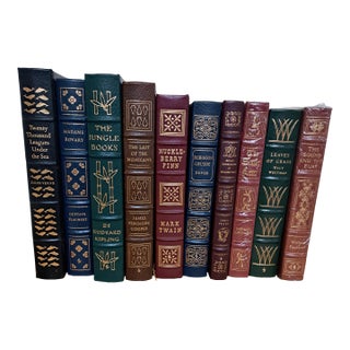 Easton Press Leather Books 100 of the Greatest Books Written Lot of 10 For Sale
