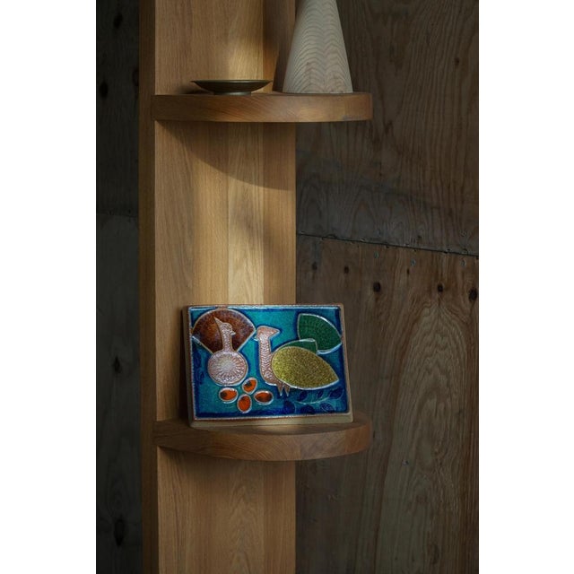 Mid-20th Century Danish Ceramic Relief from Søholm, 1960s For Sale - Image 12 of 18