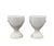Jonathan Adler Jonathan Adler Mr. & Mrs. Muse Egg Cups, a Pair For Sale - Image 4 of 6