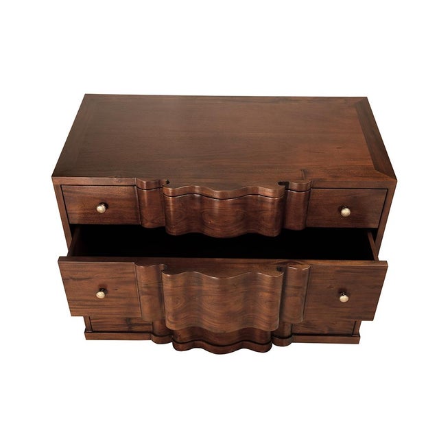 Brown NOIR Kiss Dresser, Hand Rubbed Brown For Sale - Image 8 of 10