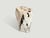 Andrianna Shamaris Multifaceted Modern Organic Petrified Wood Side Table For Sale - Image 4 of 6