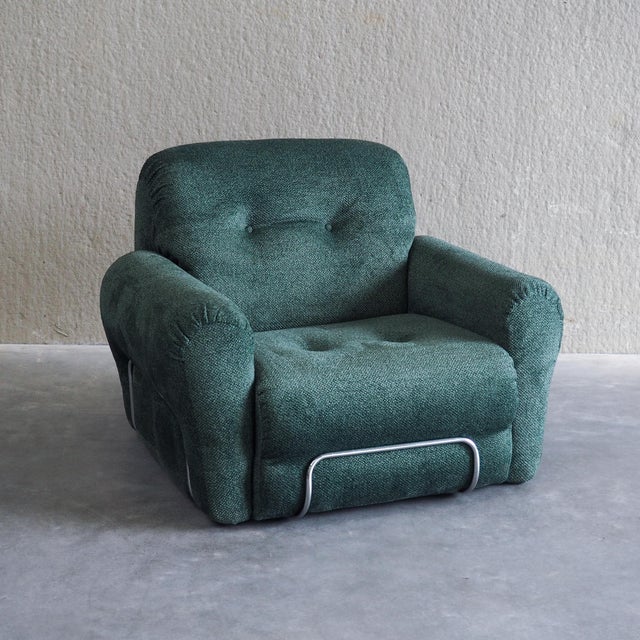 Mid - Century Modern Italian Armchair, 1960s For Sale - Image 10 of 16