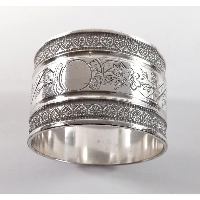 1900s Six Christofle Napkin's Ring Designed by Charles Halphen For Sale - Image 12 of 15