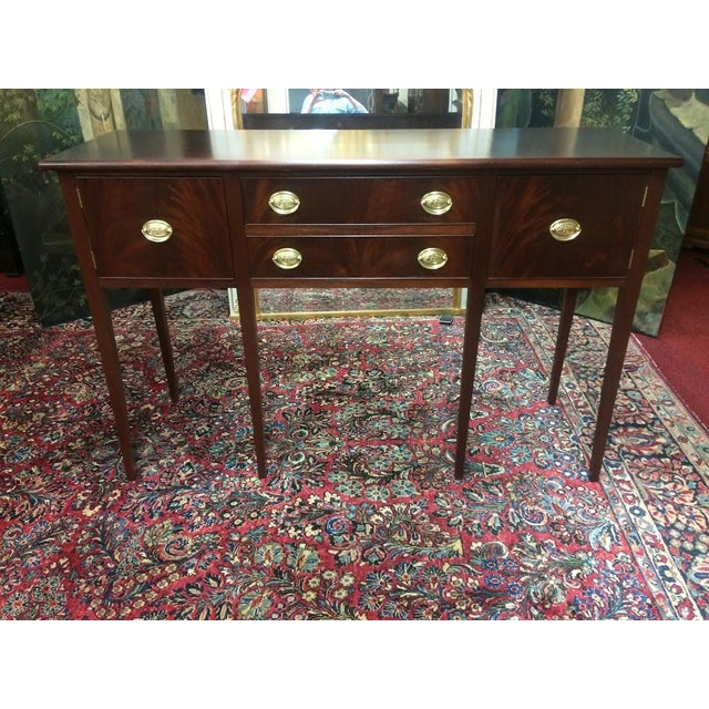 Vintage Mahogany Sideboard Buffet, Huntboard For Sale - Image 11 of 11