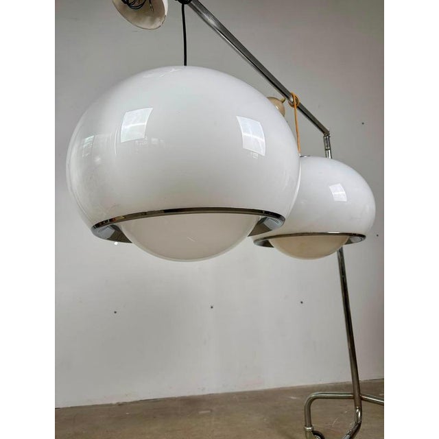 Guzzini Bud Grande Pendant Lamps by Guzzini, 1960s, Set of 2 For Sale - Image 4 of 9