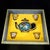 Mid 20th Century Vintage Cloisonne Enamel Tea Set – 7.1" Yellow Ground Floral Teapot & 4 Cups in Box For Sale - Image 5 of 8