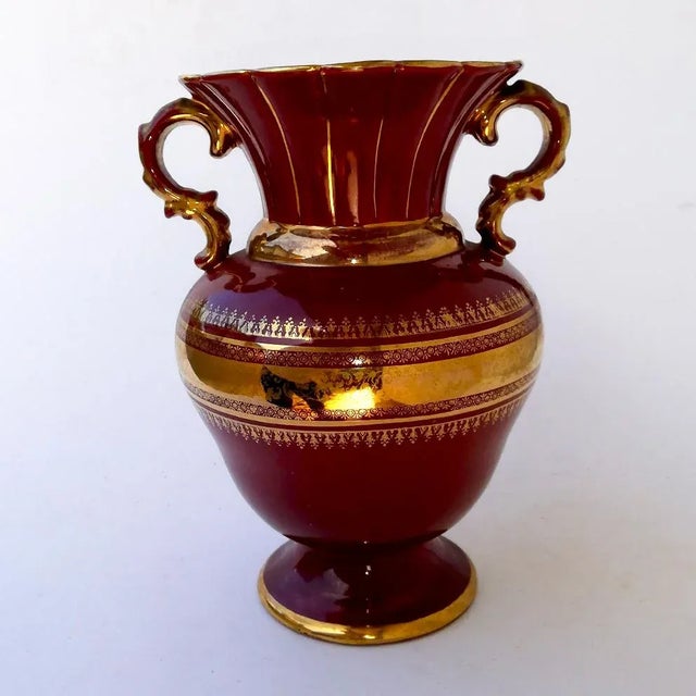 Ceramic Mid-Century Vase from Star, 1960s For Sale - Image 7 of 7