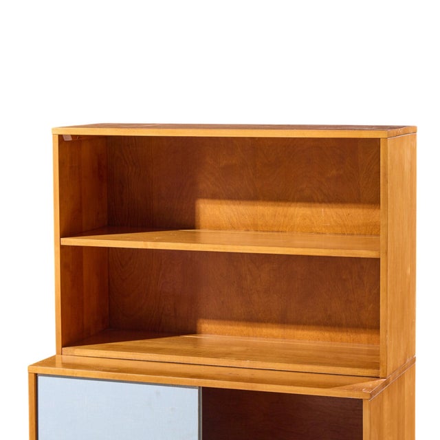 Paul McCobb for Planner Group Mid Century Sliding Door Credenza With Hutch For Sale In Chicago - Image 6 of 12