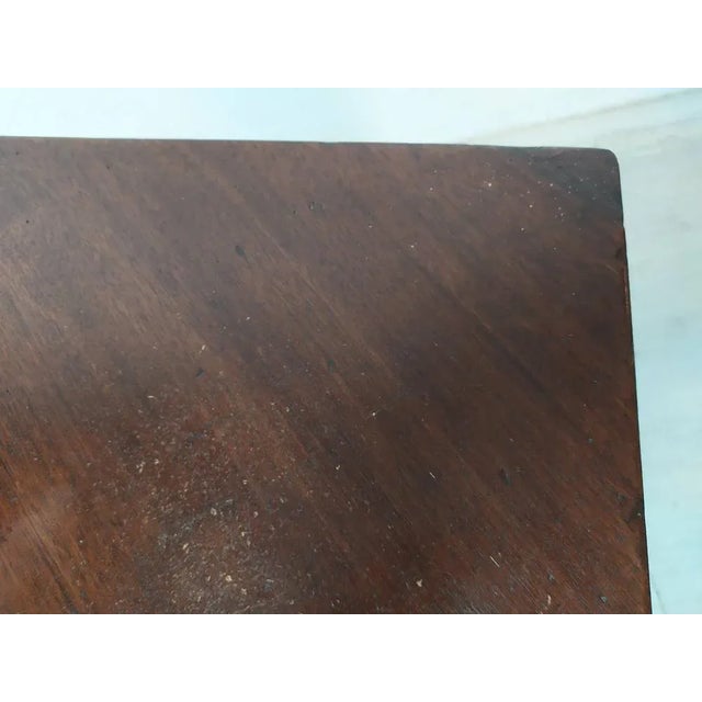 Tan Rustic Walnut Corner Cabinet For Sale - Image 8 of 13