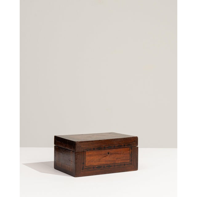 19th Century France Gray Wood Box For Sale - Image 9 of 18