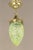 Art Nouveau Viennese Pendant Lamp with Uranium Vaseline Glass Shade, Austria, 1920s For Sale - Image 17 of 18