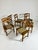 Vintage Razorblade Oak Dining Chairs by Henning Kjærnulf for Nyrup Møbelfabrik, Denmark, 1960s, Set of 6 For Sale - Image 12 of 12