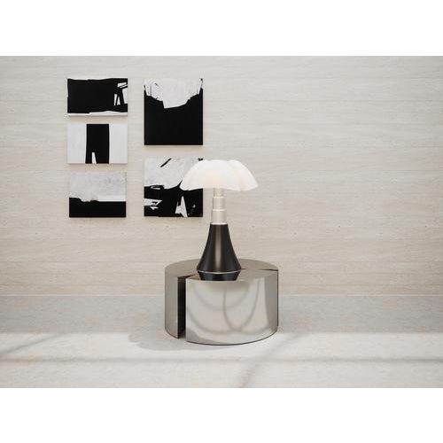 Not Yet Made - Made To Order Three Curved Seperate Structure Steel and Oak Side Table by Ultramobili For Sale - Image 5 of 9