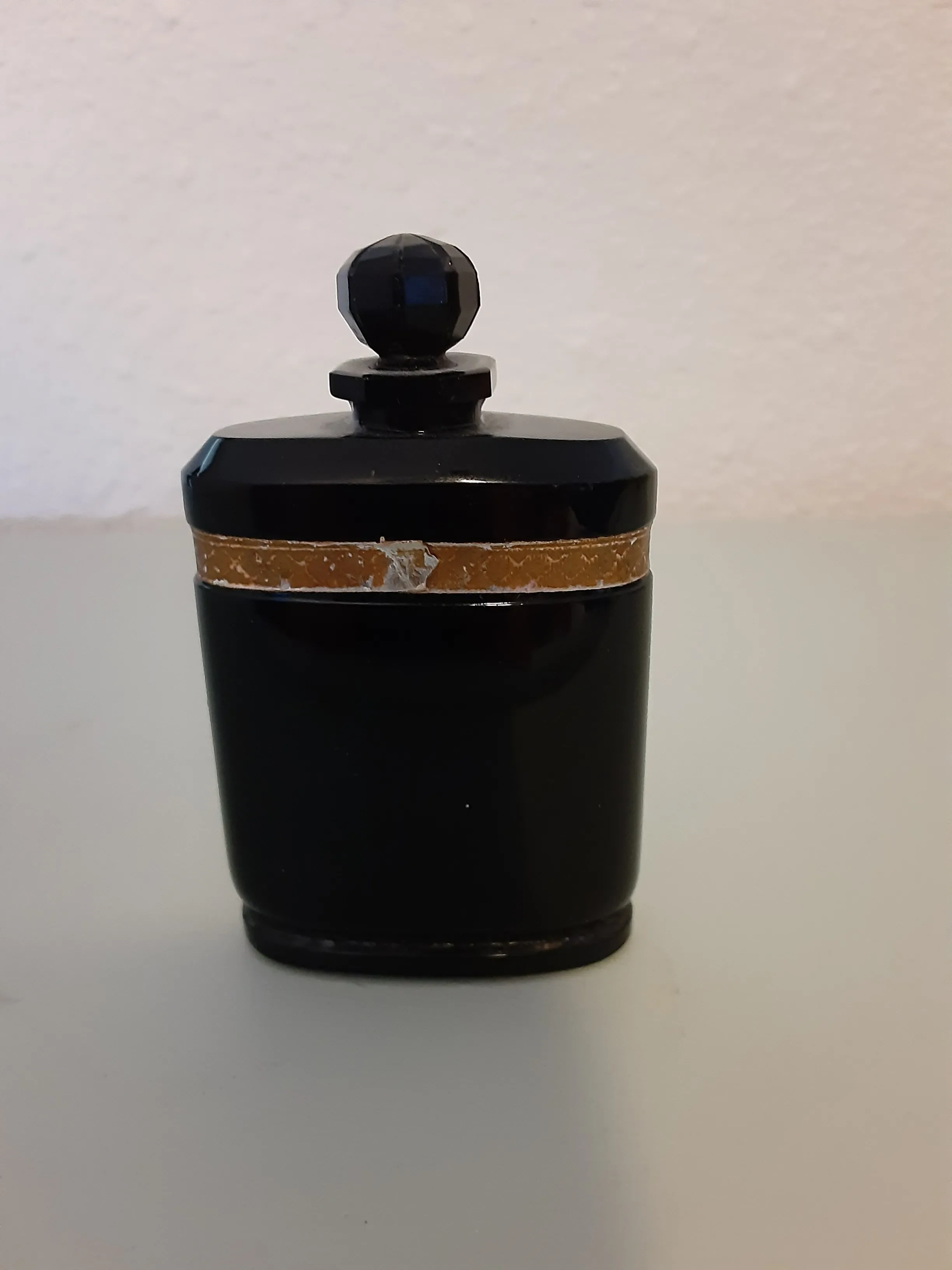 Vintage 1930s Caron Nuit De Noel Baccarat Style Perfume Bottle