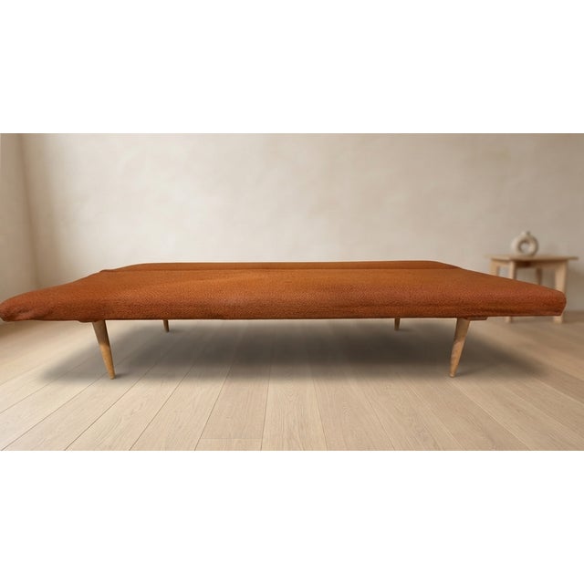 Mid-Century Folding Daybed from Miroslav Navrátil, Czechoslovakia, 1960s For Sale - Image 9 of 12