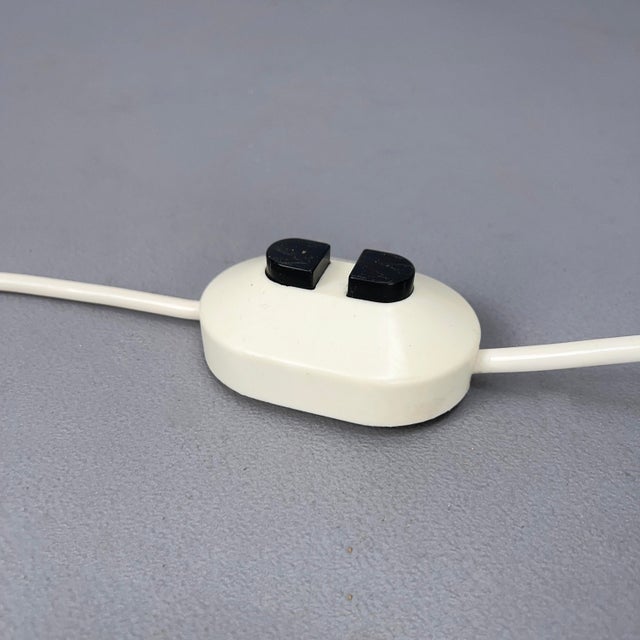 Blue Ceramic Floor Lamp from Bay Keramik with Blue Silk Shade, West Germany, 1960s For Sale - Image 11 of 15