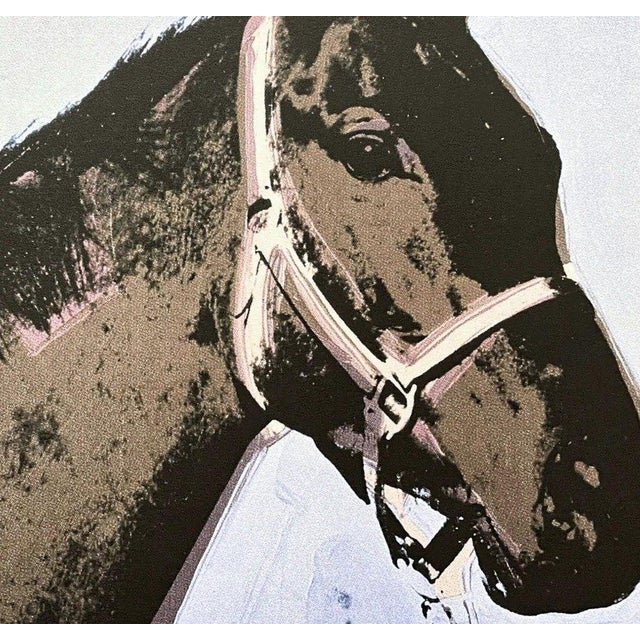 After Andy Warhol, Horse, 1980s, Print For Sale - Image 3 of 5