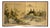Vintage Japanese Four-Panel Signed Byōbu Screen With Hand-Painted Autumn Landscape For Sale