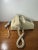 1970s 1970's Itt Beige Push Button Desk Telephone Retro Landline Phone For Sale - Image 5 of 8