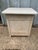 Early 20th Century Antique Early American Primitive Style Off White Painted Ice Box Table For Sale - Image 5 of 12