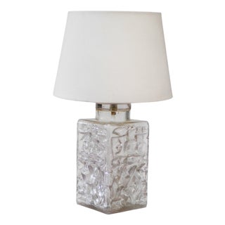 Scandiavian Glass Lamp by Henrik Blomqvist For Sale