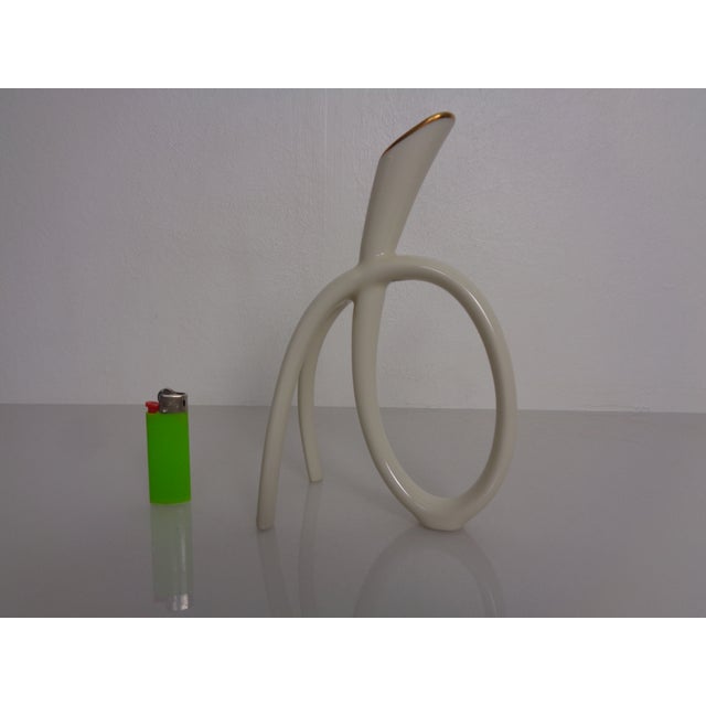 Ceramic Filigree Porcelain Vase from Lindner, Germany, 1960s For Sale - Image 7 of 18